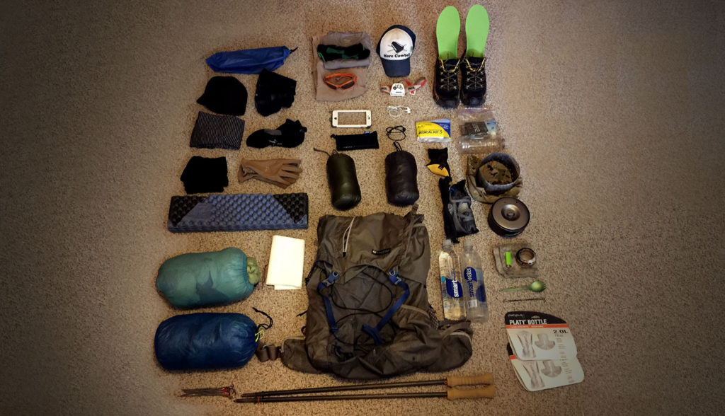 hiking gear list