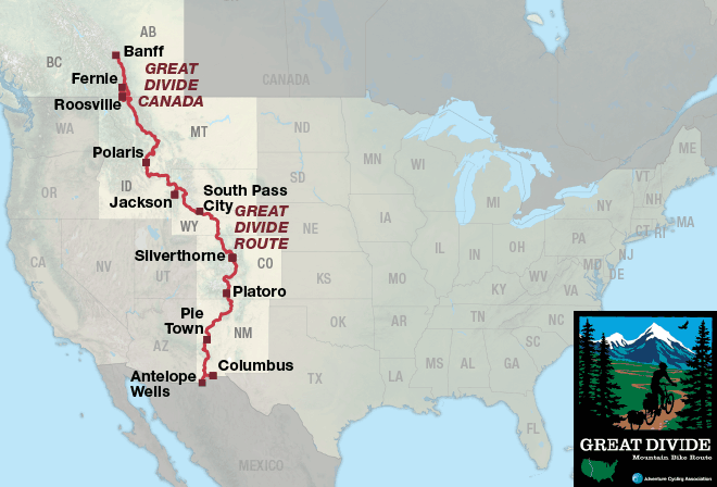 Map tour divide