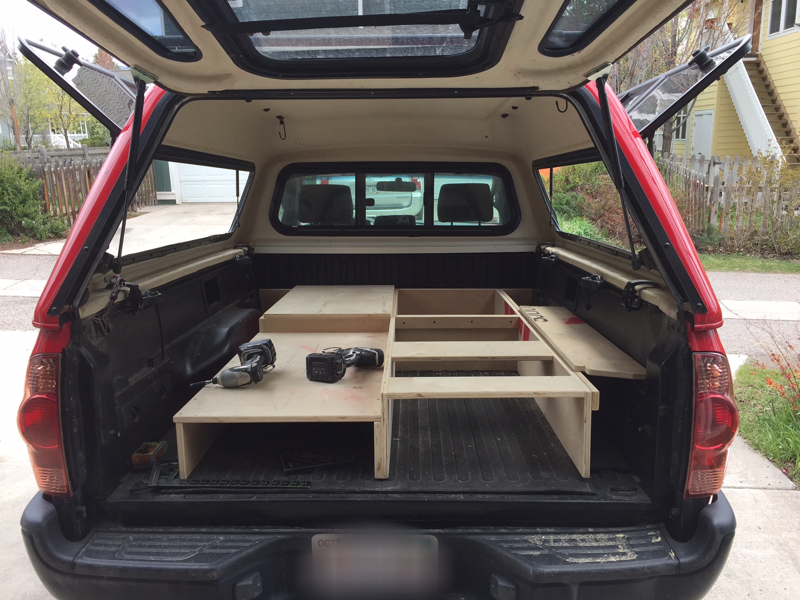 vanlife build out