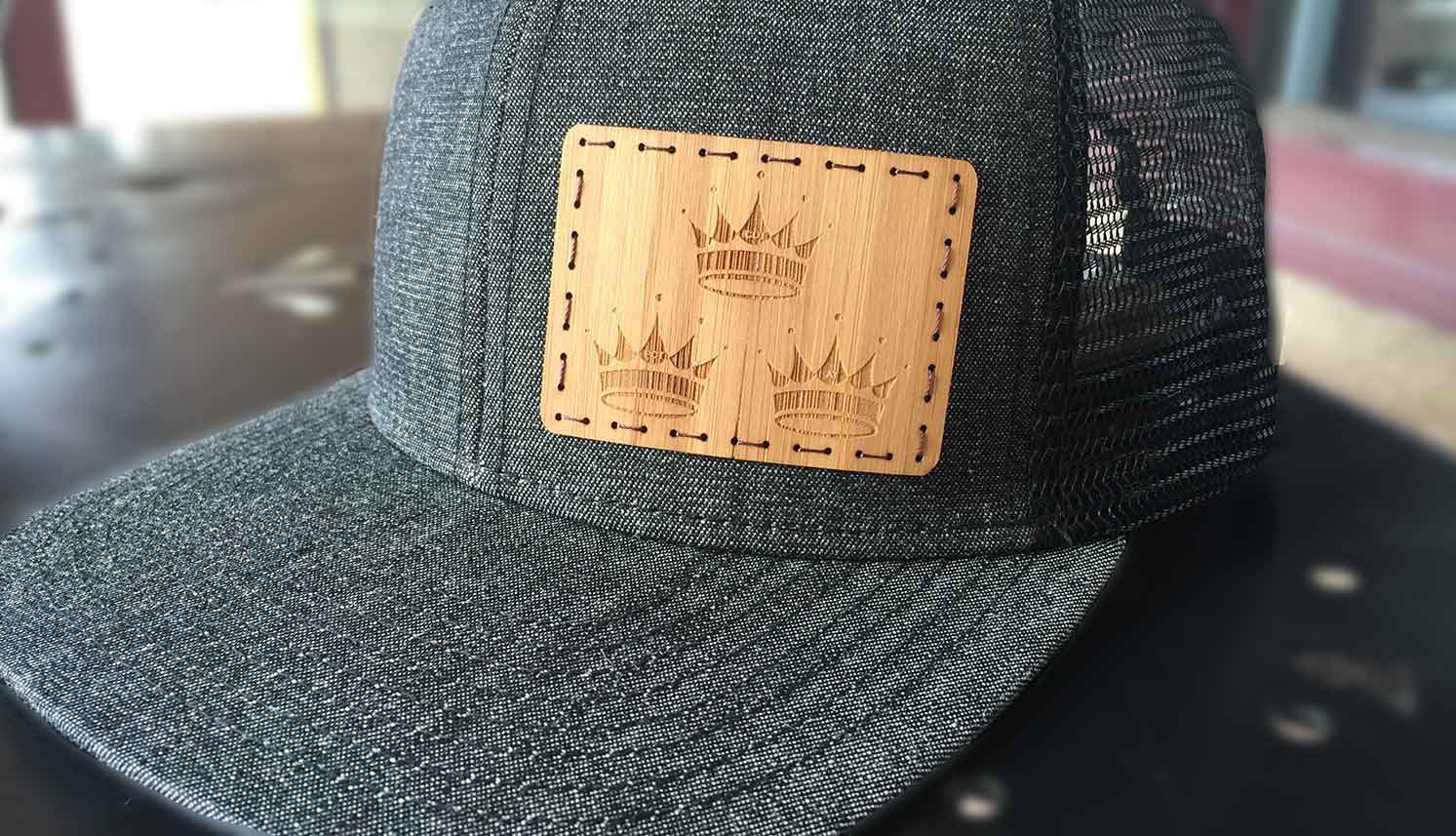 kenichi woodworking custom triple crown hat