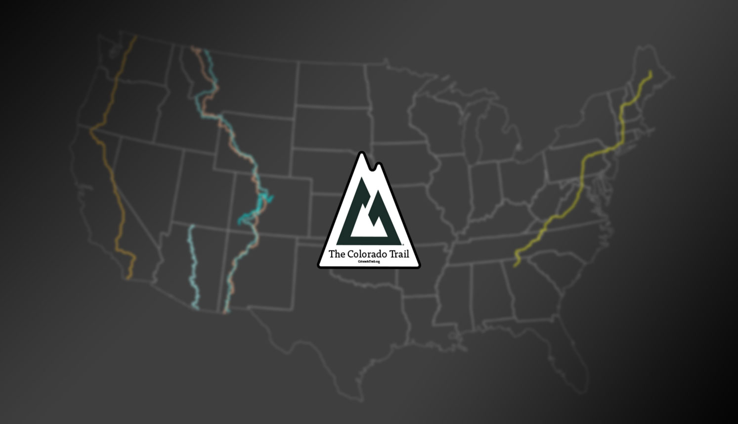 CT map logo triple crown - Colorado Trail Race Rider Survey