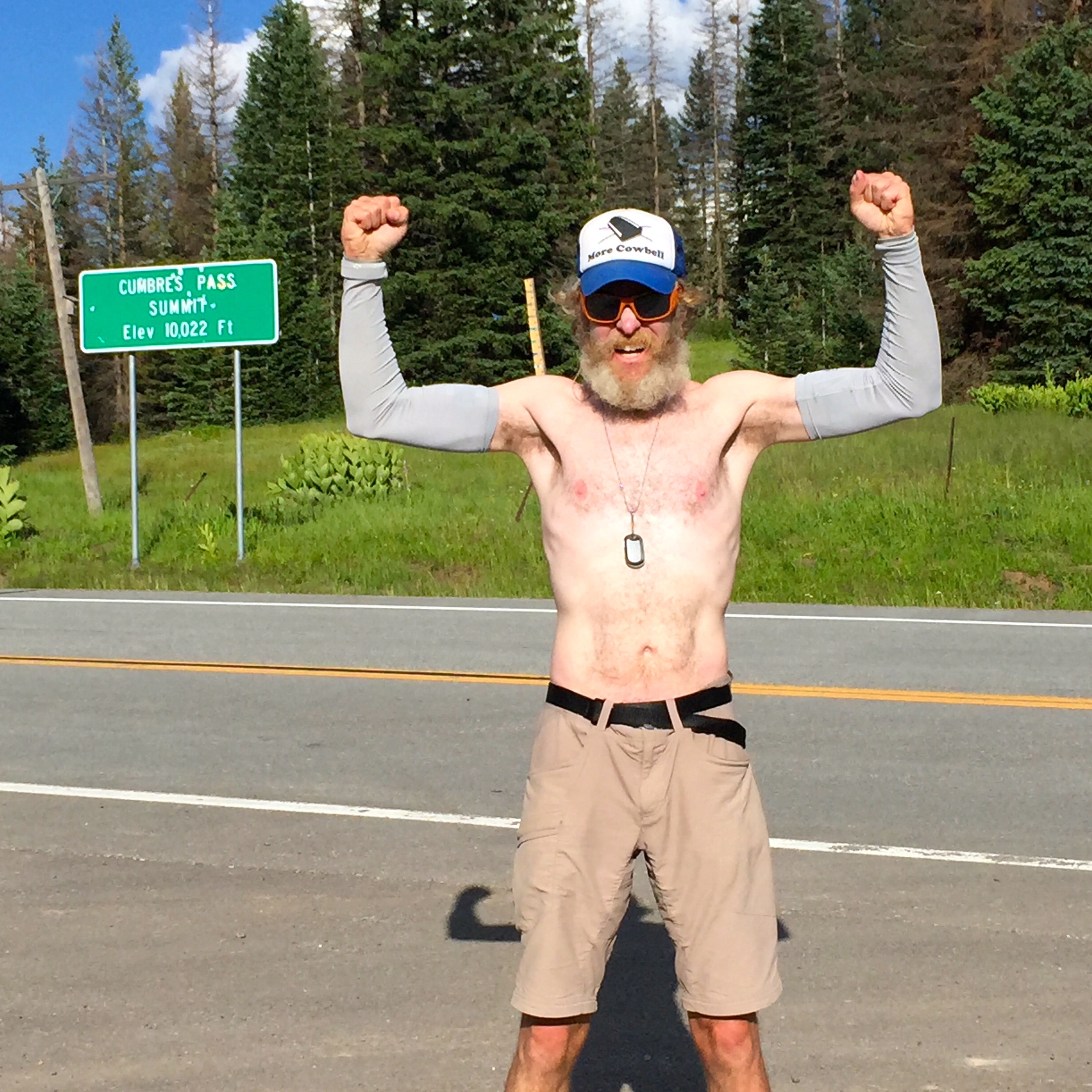 Craig Fowler - Thru-hiking - CDT - Cumbres Pass Colorado