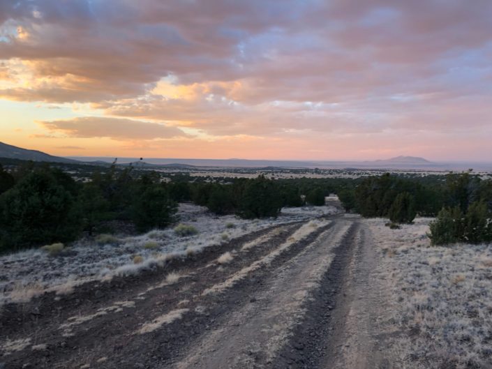 Arizona trail between Flagstaff and Tusayan