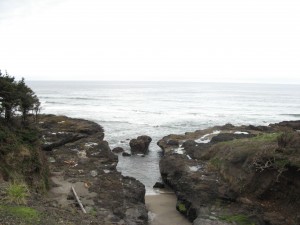 Devil's Churn - PCT 2007 Day 10 - Beachside - Umpqua Lighthouse S.P.