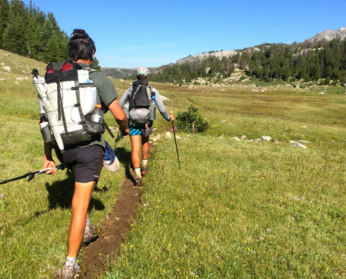 Ultralite hiking - Wind River Range - Wyoming