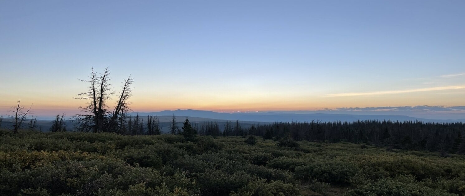 Sunrise, colorado trail, thru-hike