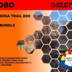AZTR 800 NOBO Big Bundle Cover- Arizona Trail BIKEPACKING GUIDE PLANNING AIDS