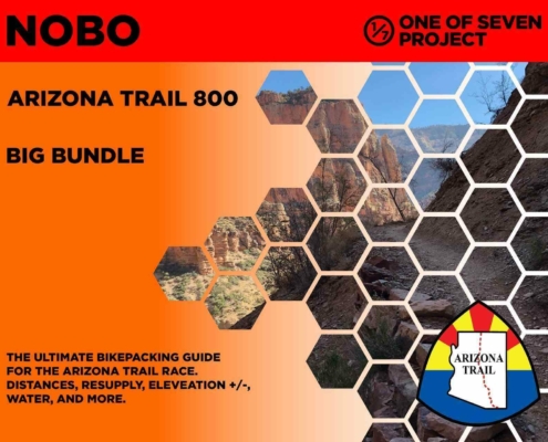 AZTR 800 NOBO Big Bundle Cover- Arizona Trail BIKEPACKING GUIDE PLANNING AIDS