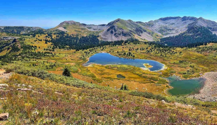 Taylor Lake, Colorado Trail, thru-hike