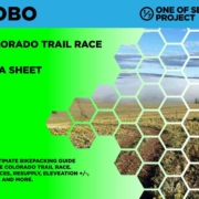 CTR, Colorado Trail Race, Planning aids, guides, bikepacking, Data Sheet, SOBO