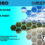 Tour Divide SOBO Data Sheet Cover bikepacking guides planning aids