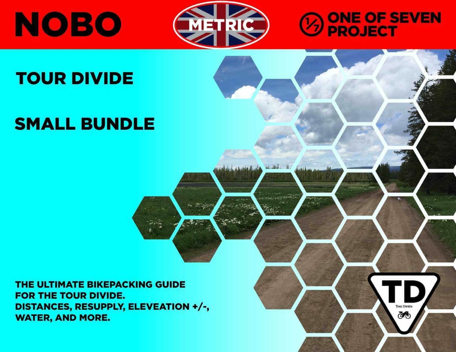 Tour Divide Metric NOBO Small Bundle Cover bikepacking guides planning aids