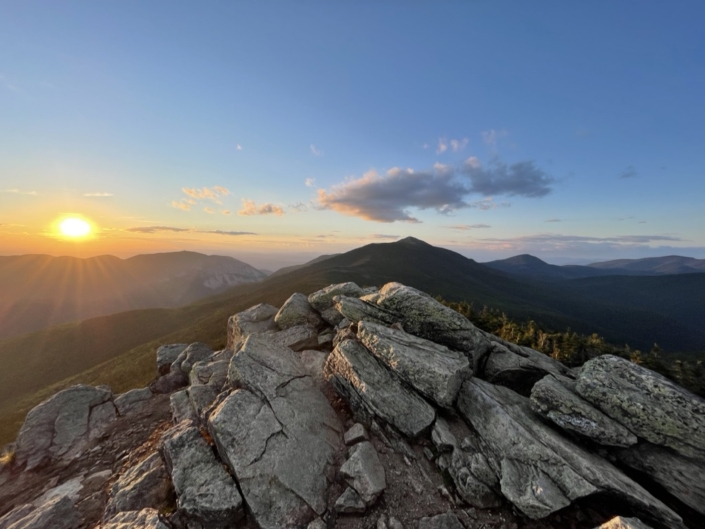 Lafayette Ridge, Whites, White Mountains, NEHH, NH, hiking, peak bagging