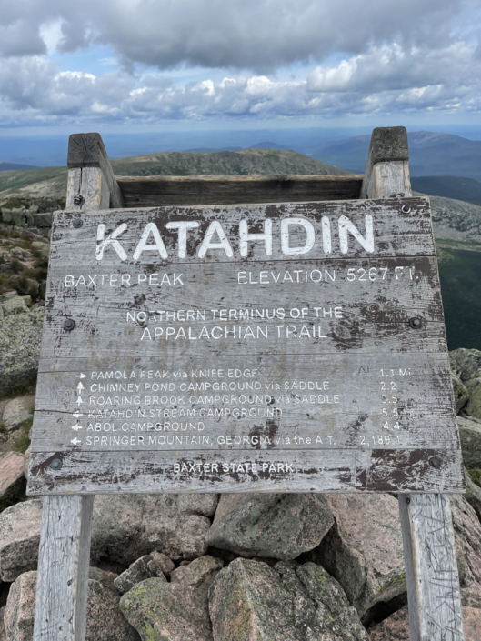 Baxter Peak, Katahdin Peak, BSP, NEHH, peak bagging, hiking