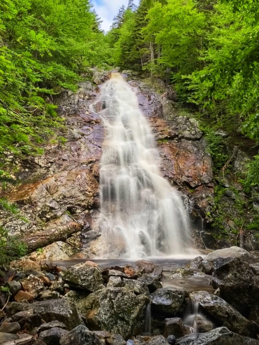 NEHH, water fall, NH, new hampshire, hiking